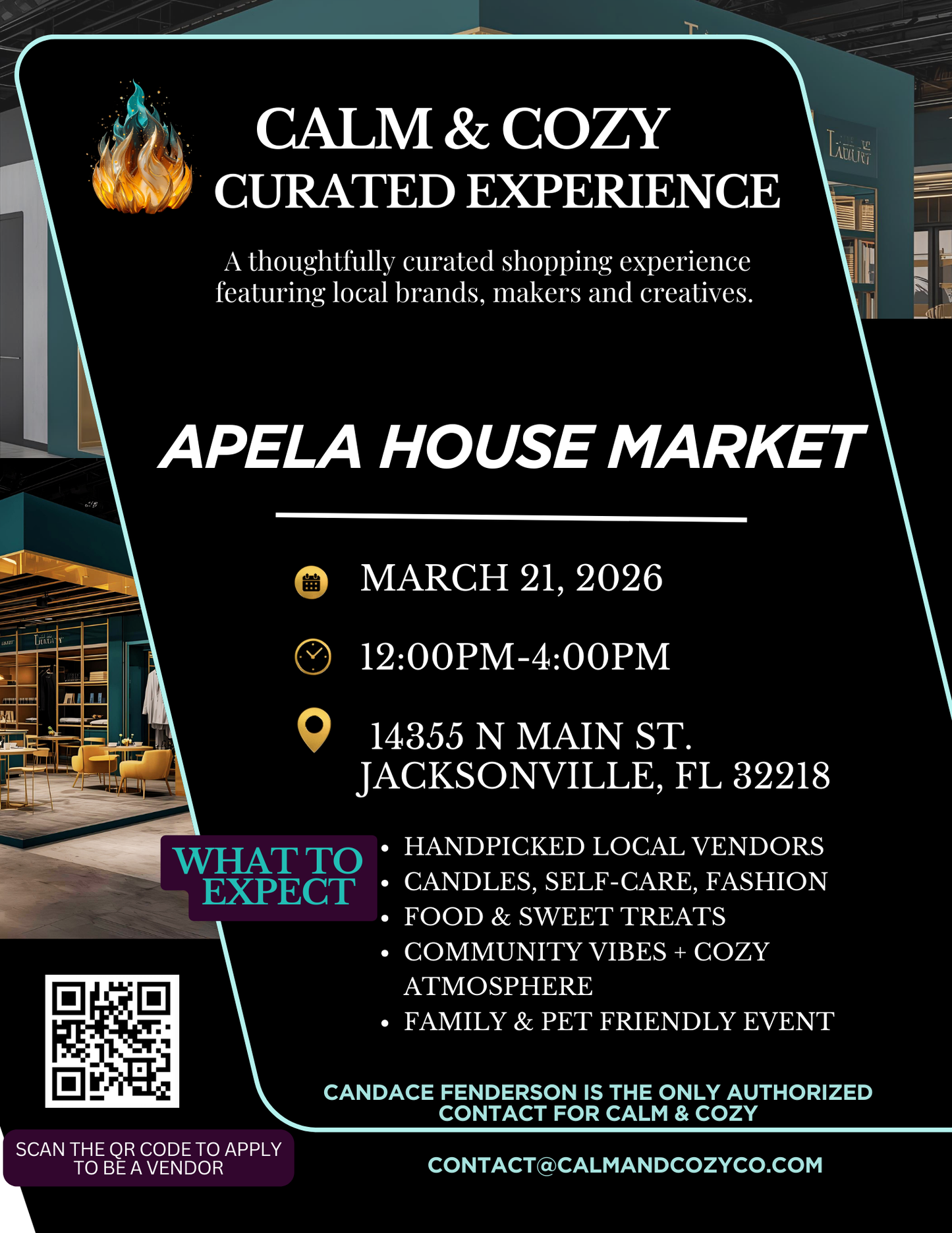 Calm & Cozy Vendor Markets - MARCH 2026