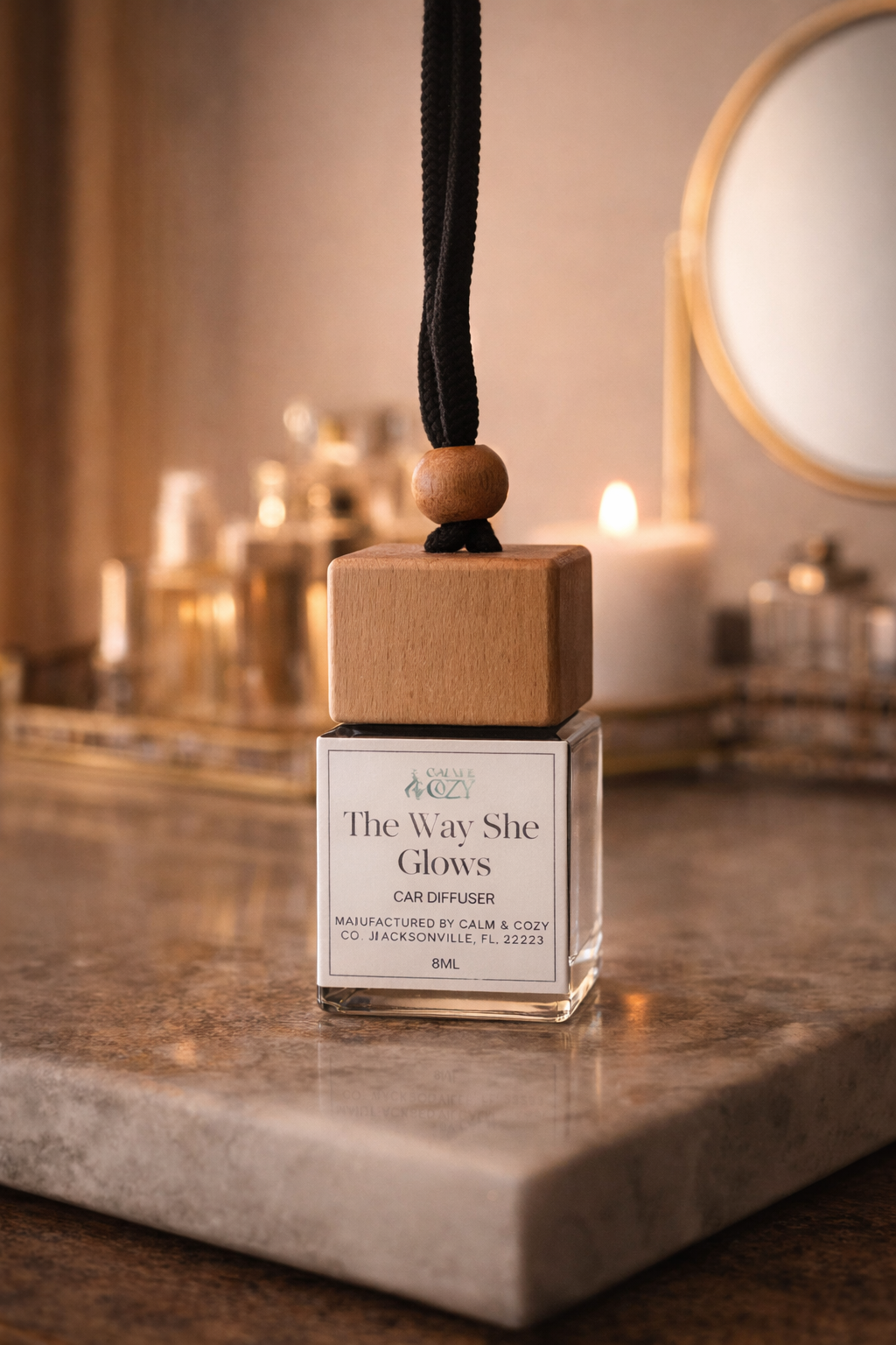 Hanging Car Diffusers | Rearview Mirror Car Fragrance