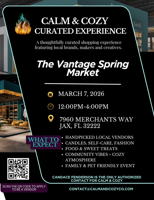 Calm & Cozy Vendor Markets - MARCH 2026