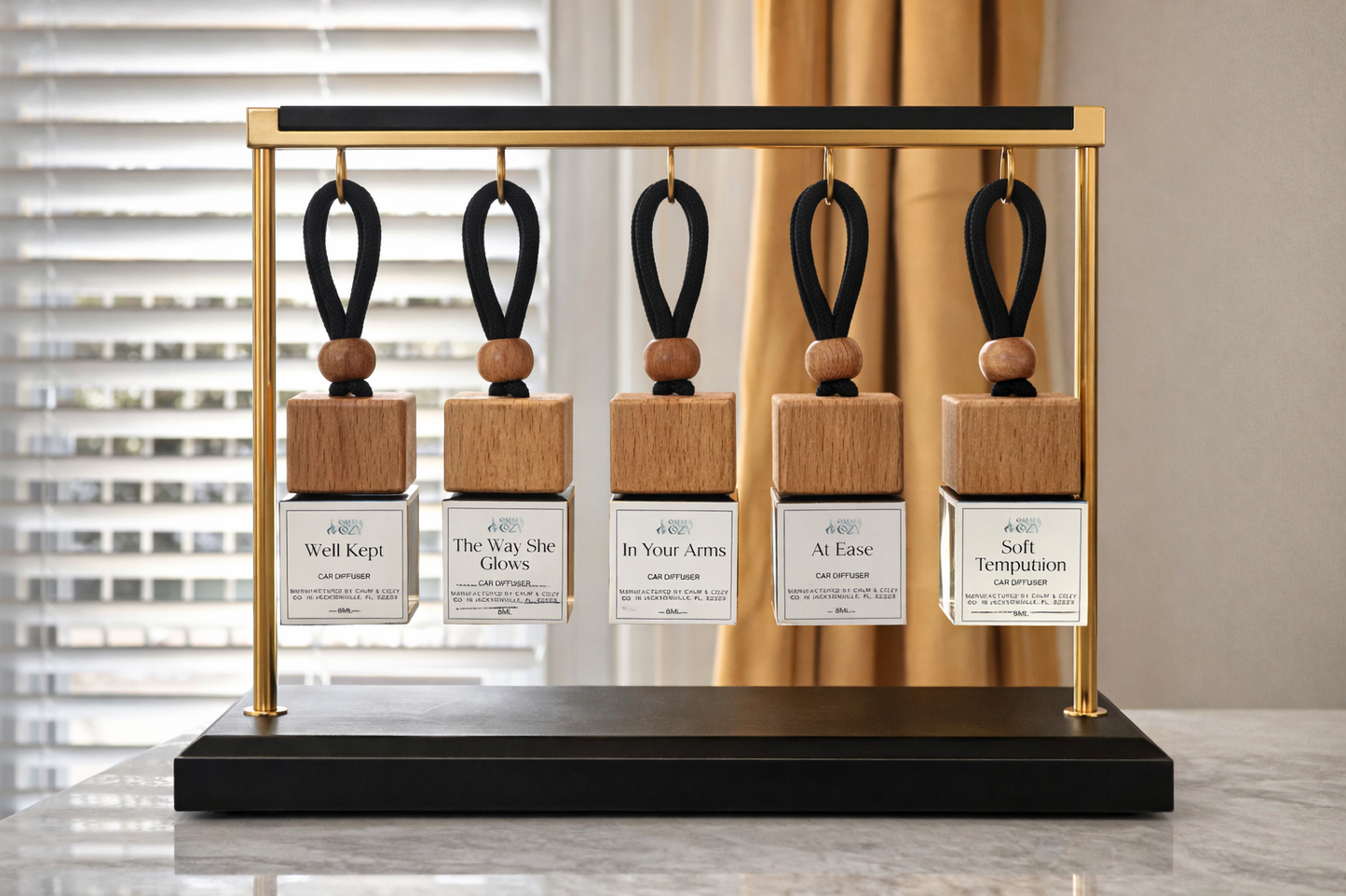 Hanging Car Diffusers | Rearview Mirror Car Fragrance