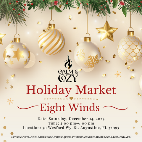 CALM & COZY VENDOR MARKETS - DECEMBER 2024