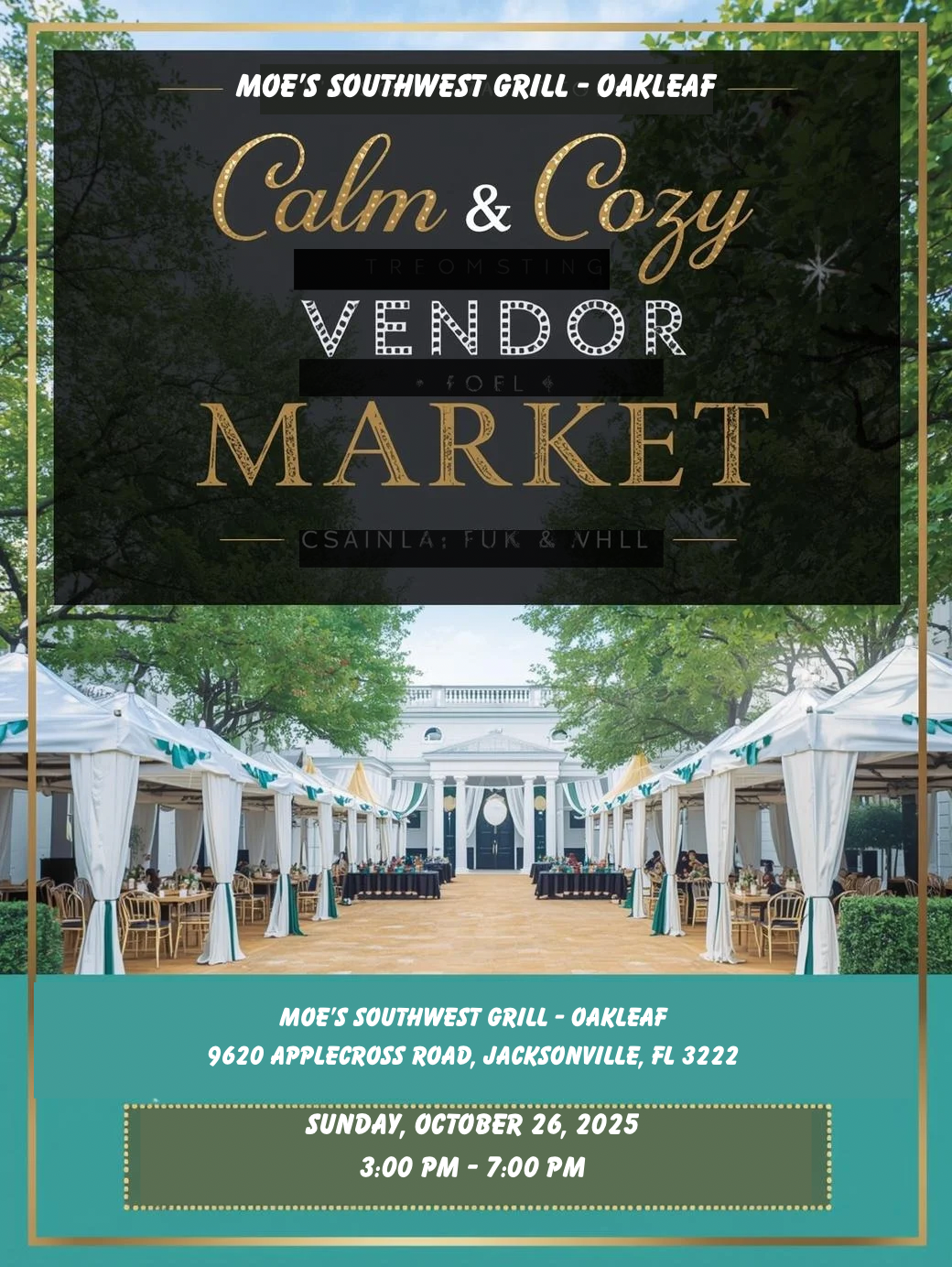 Calm & Cozy Vendor Markets - October 2025