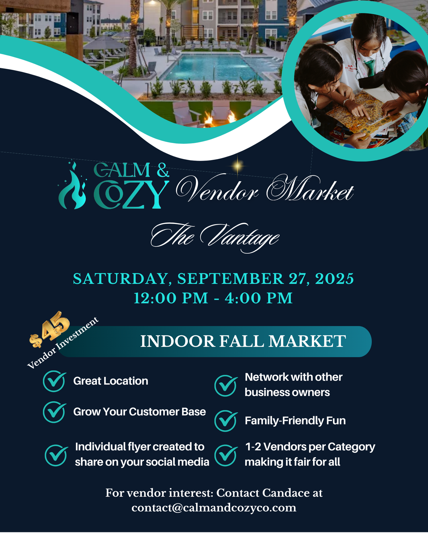 CALM & COZY VENDOR MARKET - September 2025