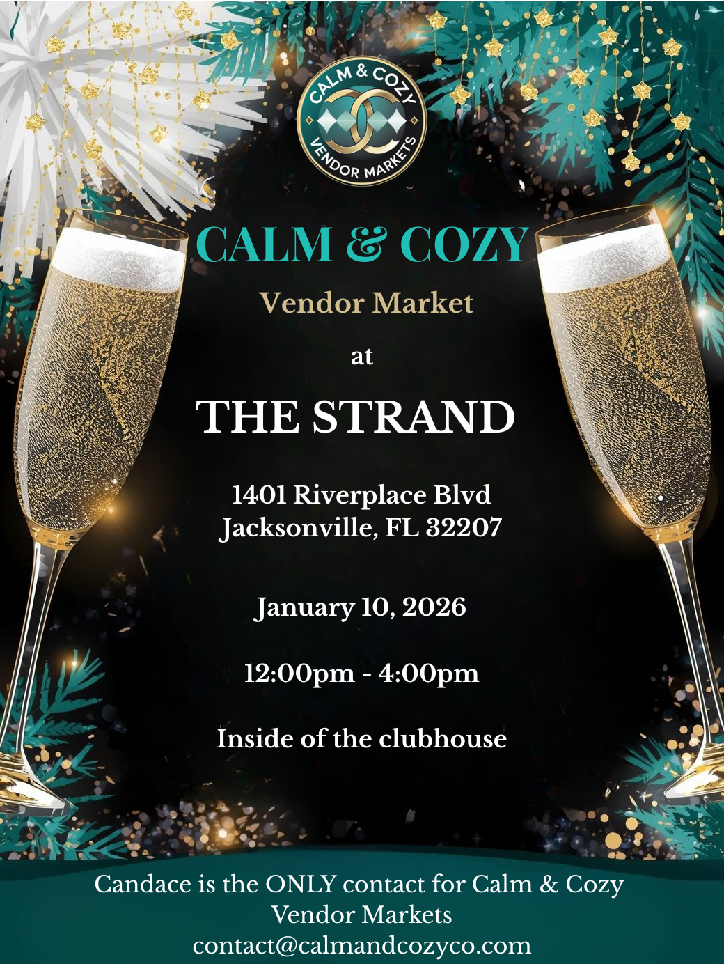 Calm & Cozy Vendor Markets - January 2026